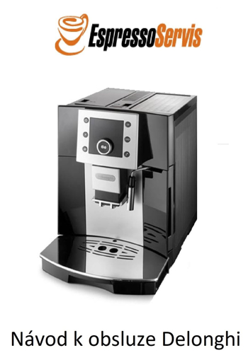 Obrazek Návod k obsluze Delonghi Perfecta 5400 CZ - zdarma