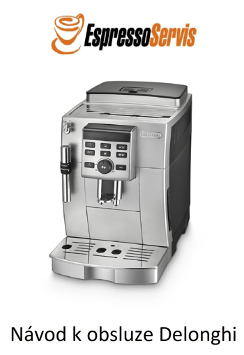 Obrazek Návod k obsluze Delonghi ECAM 23 120 SB CZ