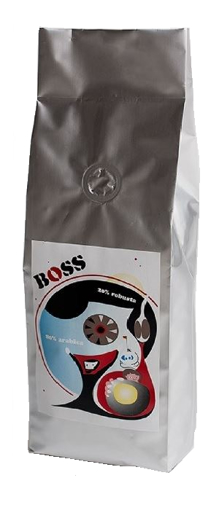 Obrazek EspressoServis BOSS Świeżo palona kawa ziarnista 250g