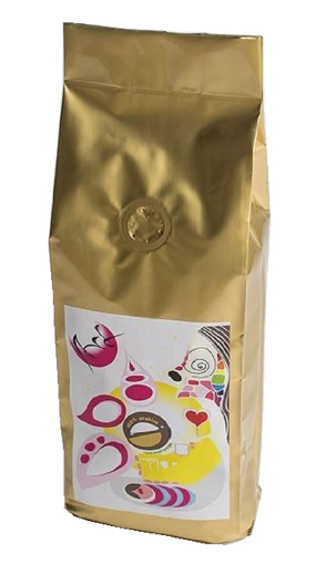 Obrazek EspressoServis ART Świeżo palona kawa ziarnista 250 g, 100% Arabica