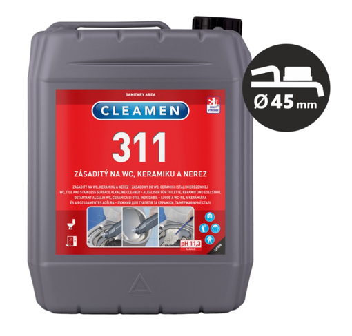 Obrazek CLEAMEN 311 alkaliczna toaleta 5l